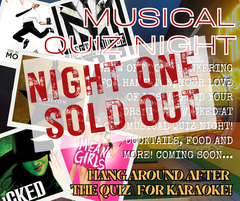 A Night at the Musicals Quiz and Karaoke - 04/04/26